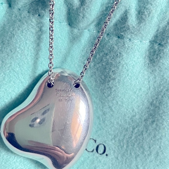 Tiffany & Co. full heart necklace - Picture 2 of 4